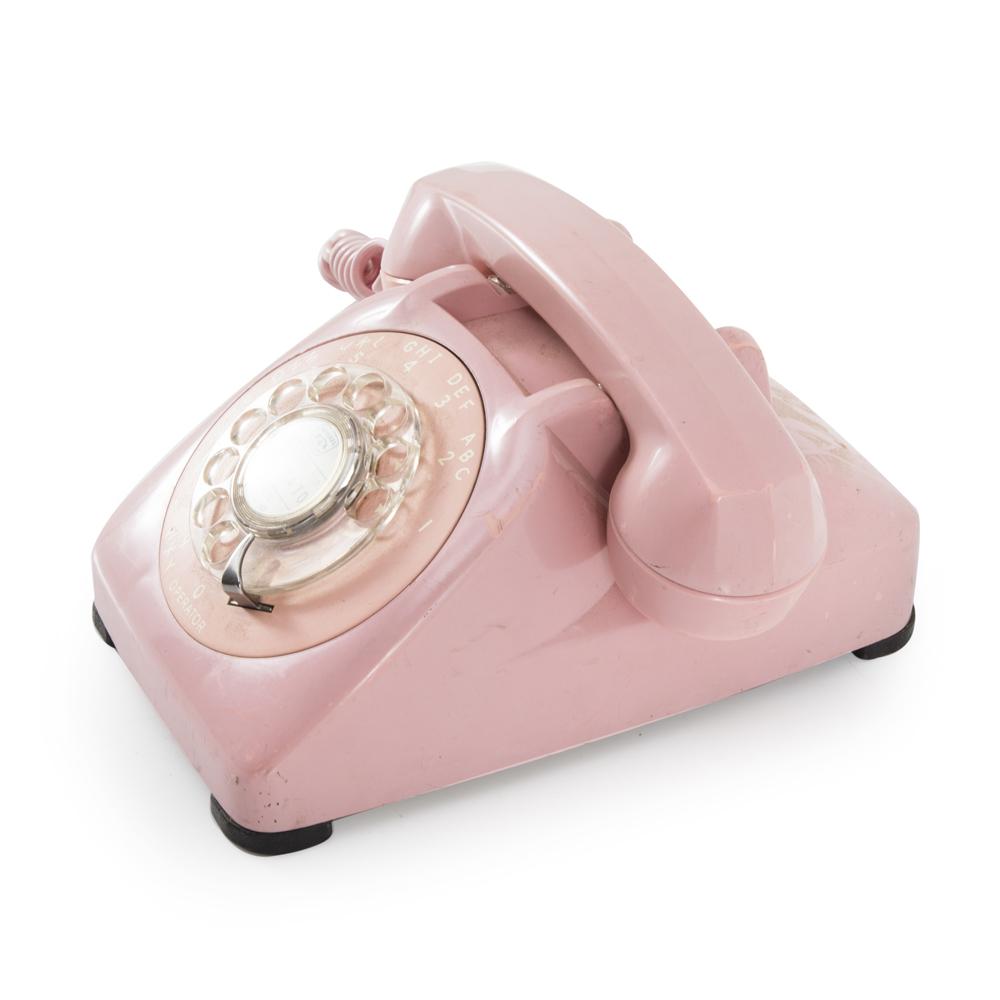 Pink Rotary Phone - Gil & Roy Props