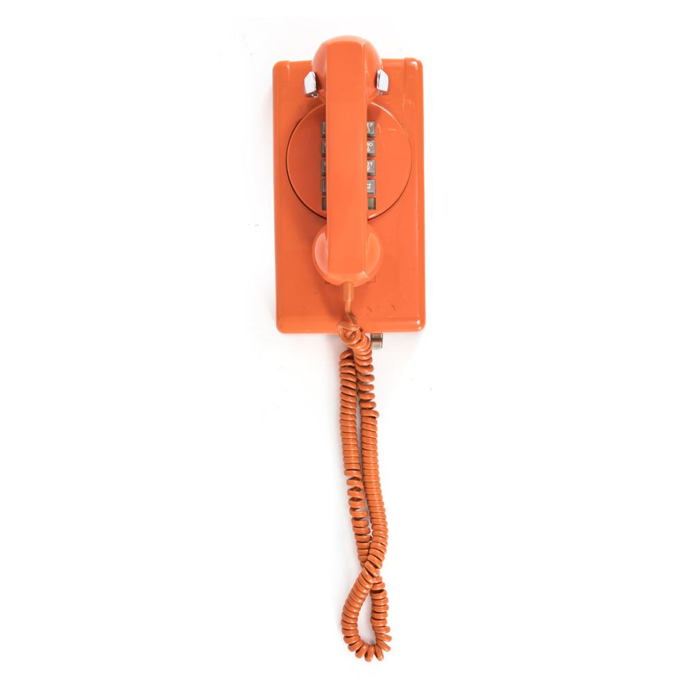 Orange Wall Phone #2 - Touchtone