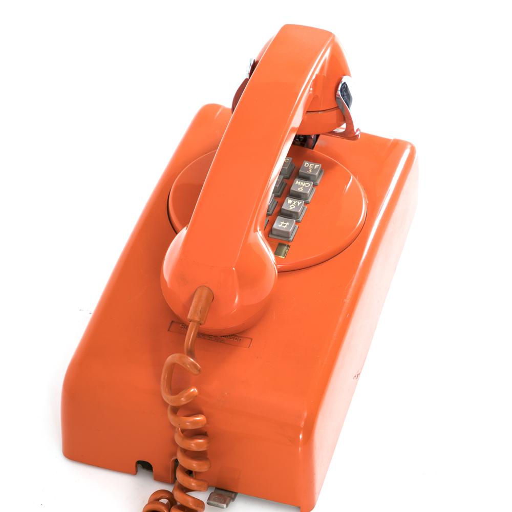 Orange Wall Phone #2 - Touchtone