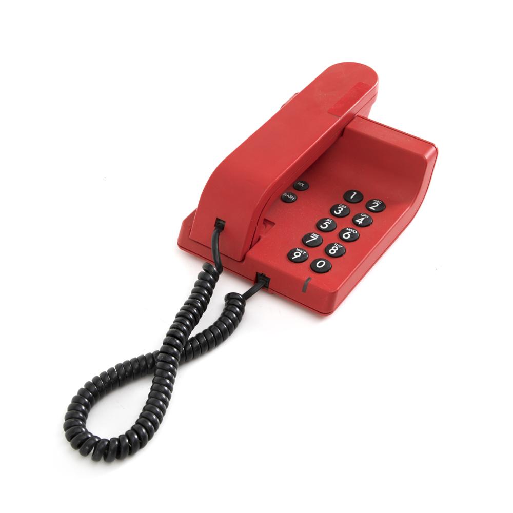 Red Minimalist Modern Phone
