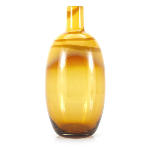 Yellow Smooth Ceramic Vase (A+D)