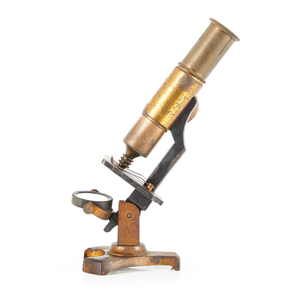 Copper Rustic Microscope (A+D) - Gil & Roy Props