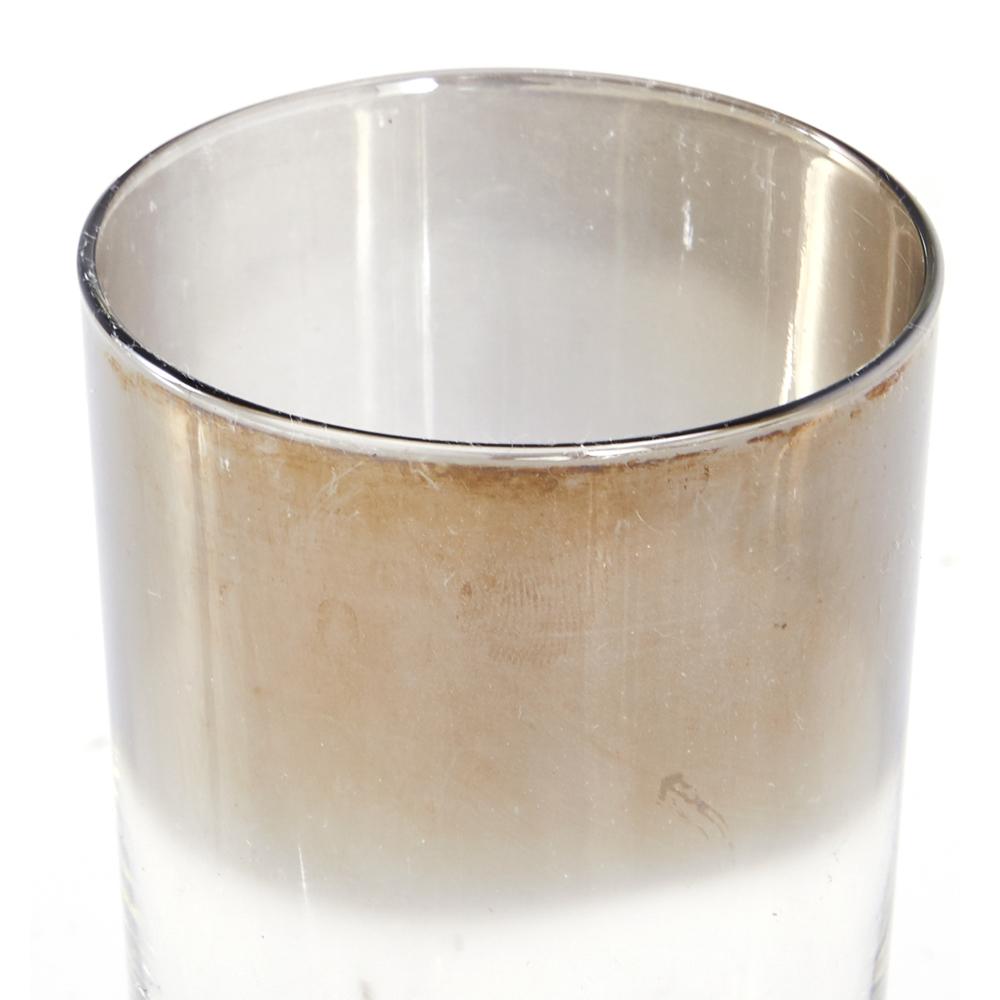 Silver Ombre Highball Glass