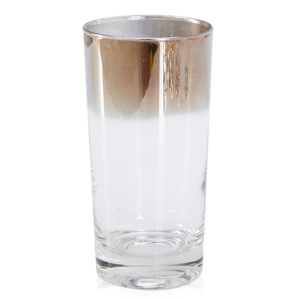 Silver Ombre Highball Glass