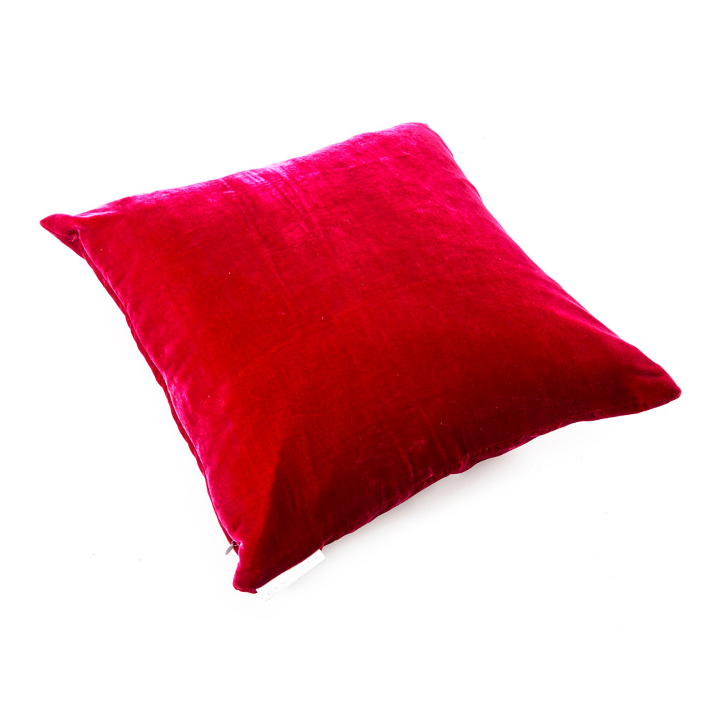 Magenta Velvet Pillow
