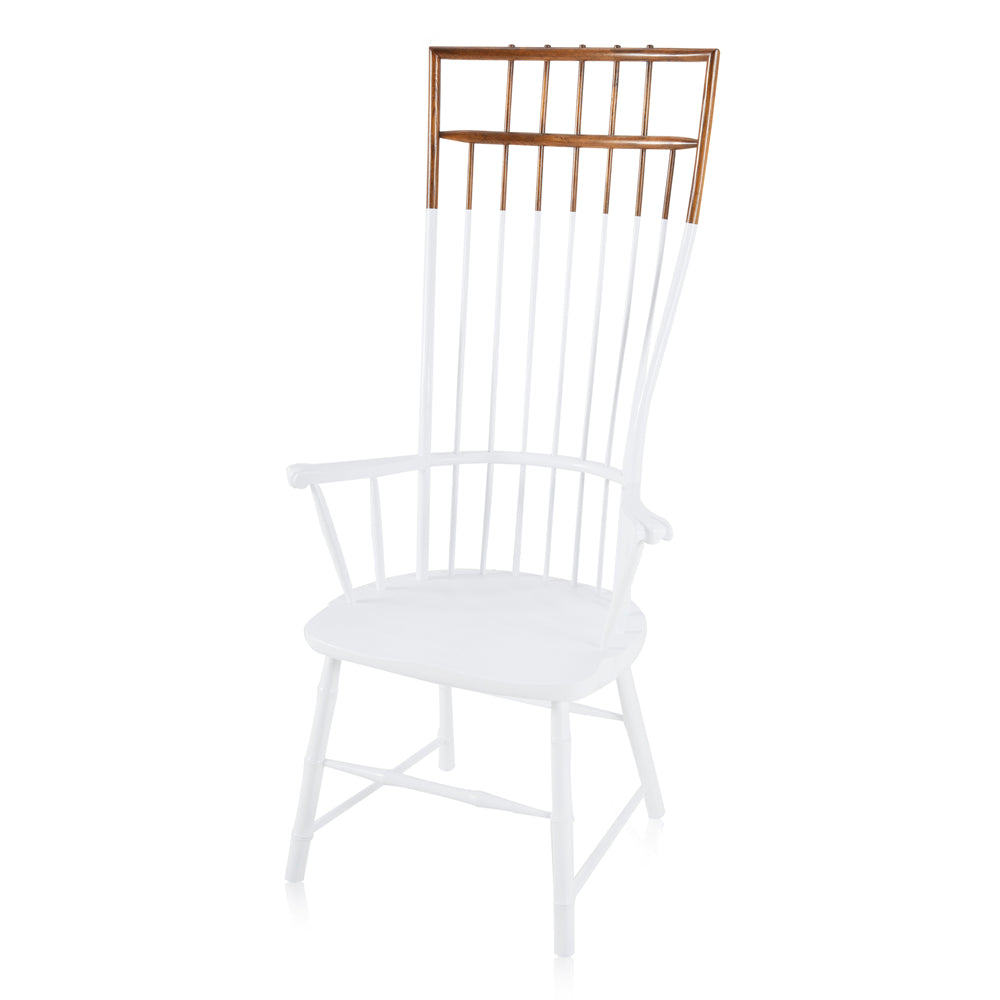 High Back Wood Dining Chair