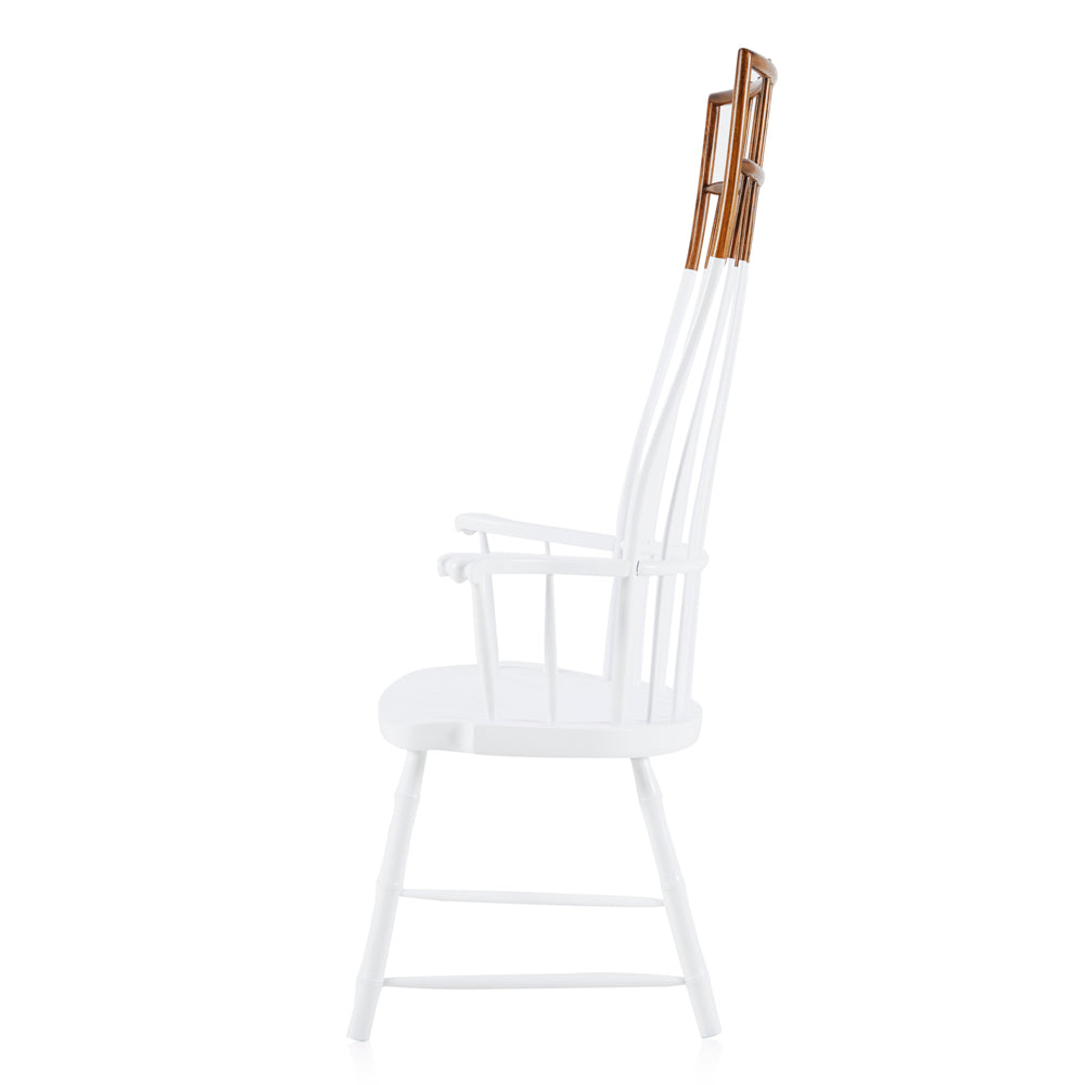 High Back Wood Dining Chair