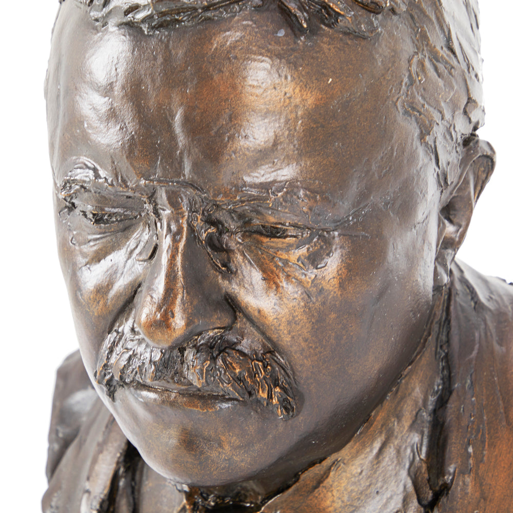 Theodore Roosevelt Bronze Bust