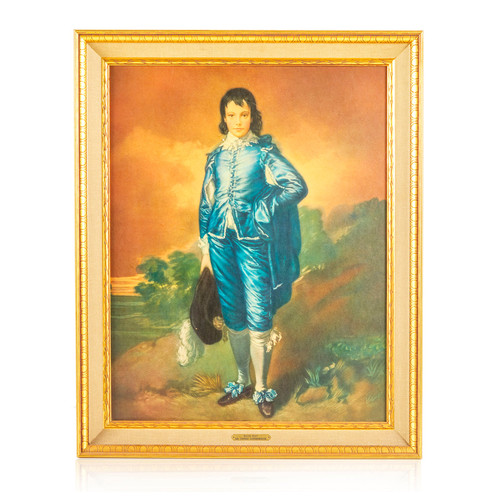 Rococo Blue Boy Oil Painting