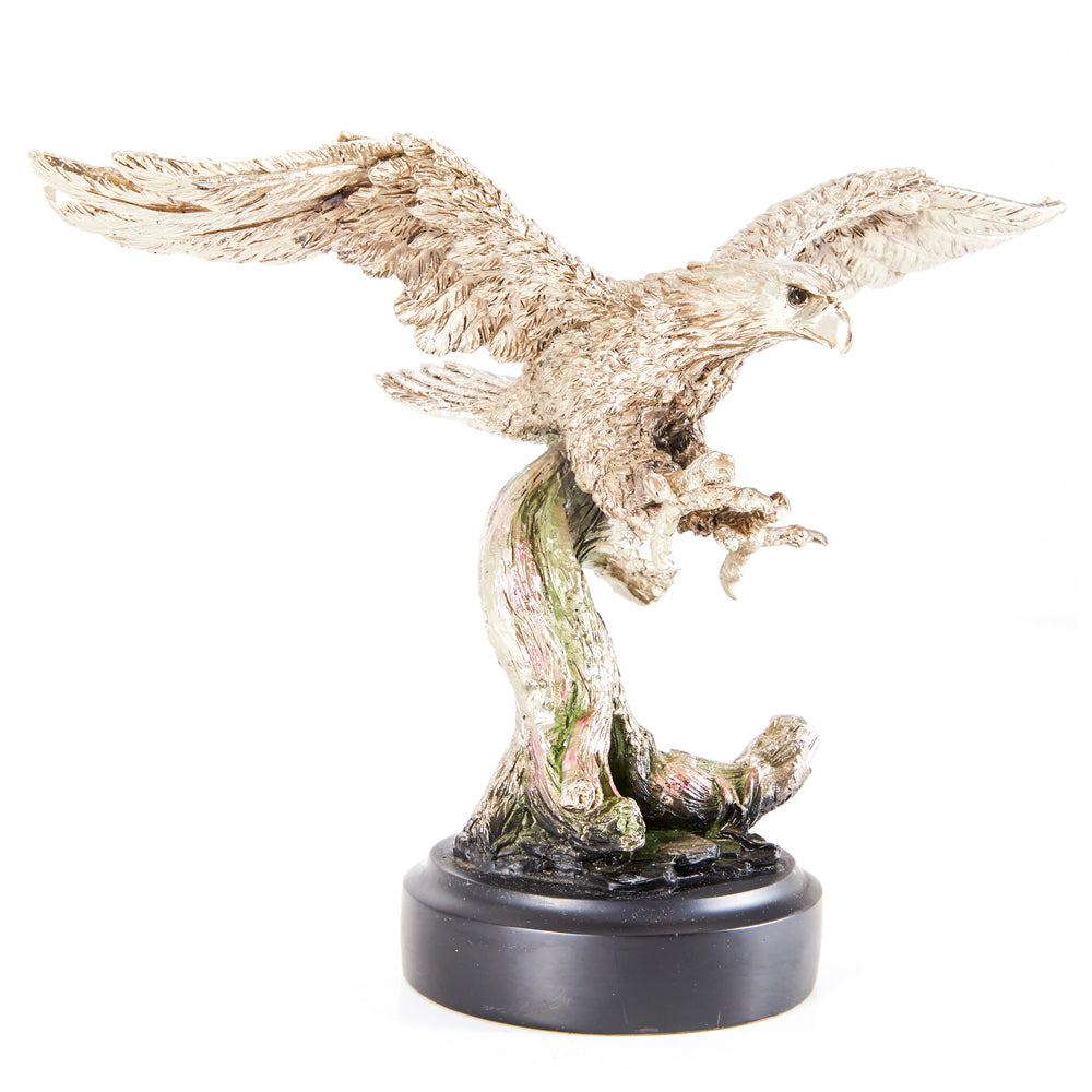 Metal Eagle Sculpture