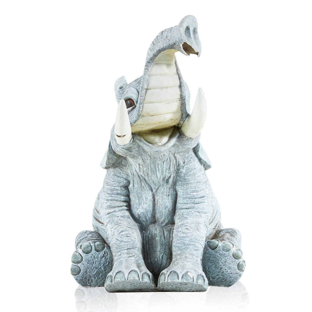 Grey Elephant Piggy Bank