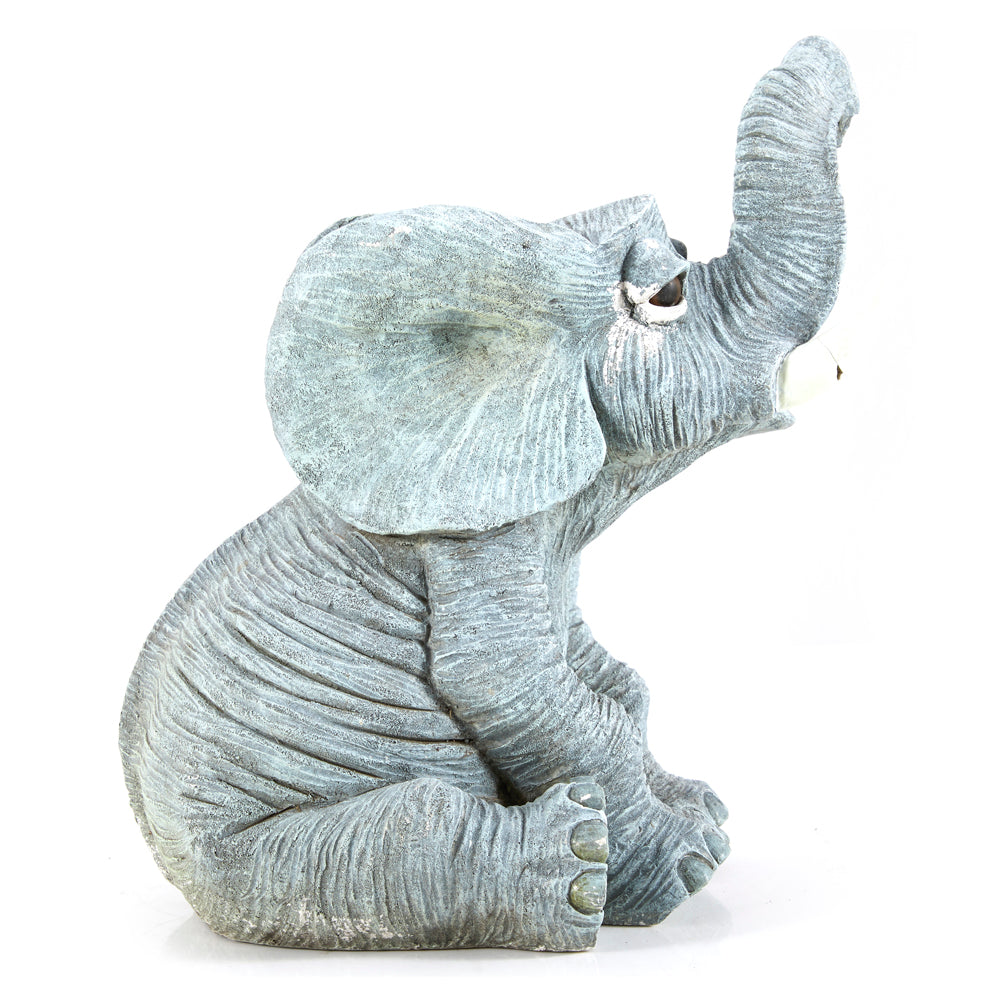 Grey Elephant Piggy Bank