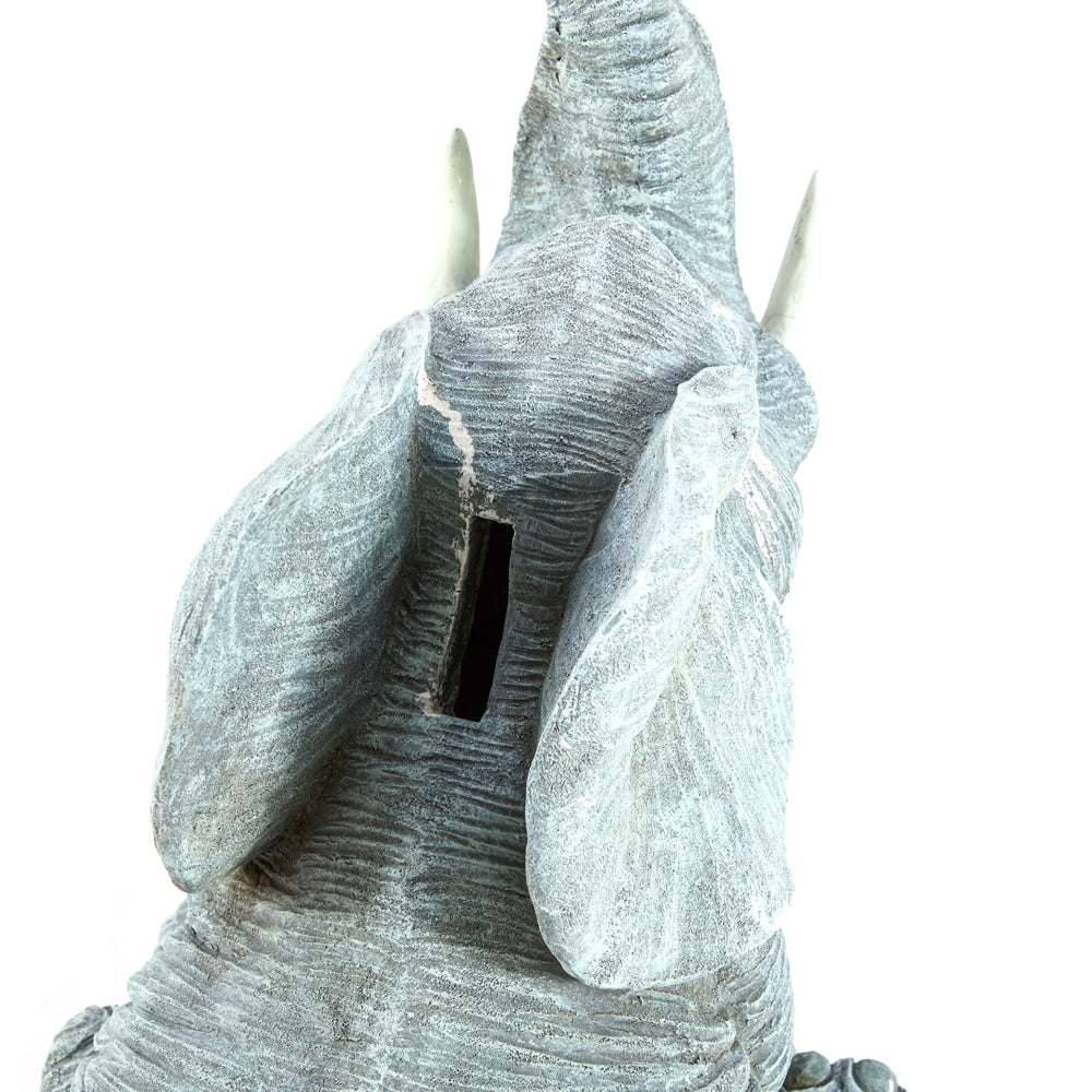 Grey Elephant Piggy Bank