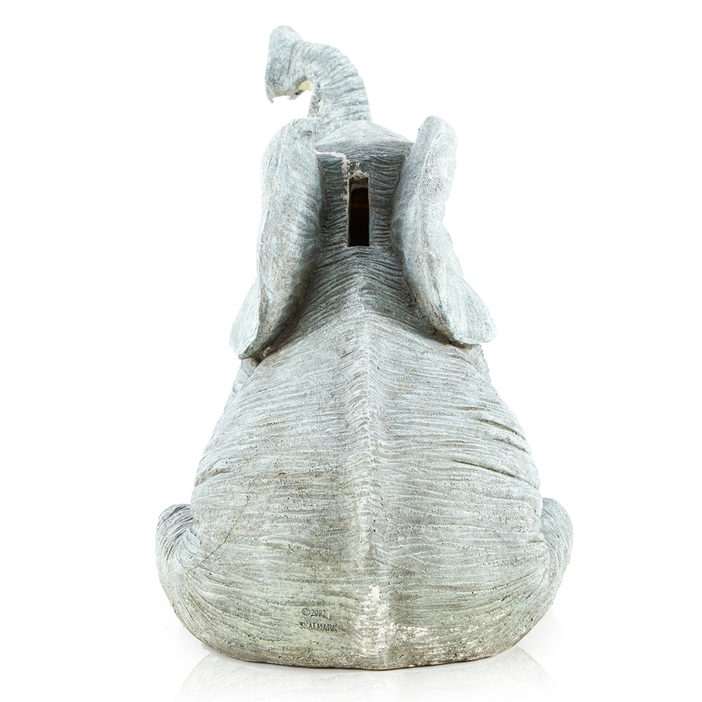 Grey Elephant Piggy Bank