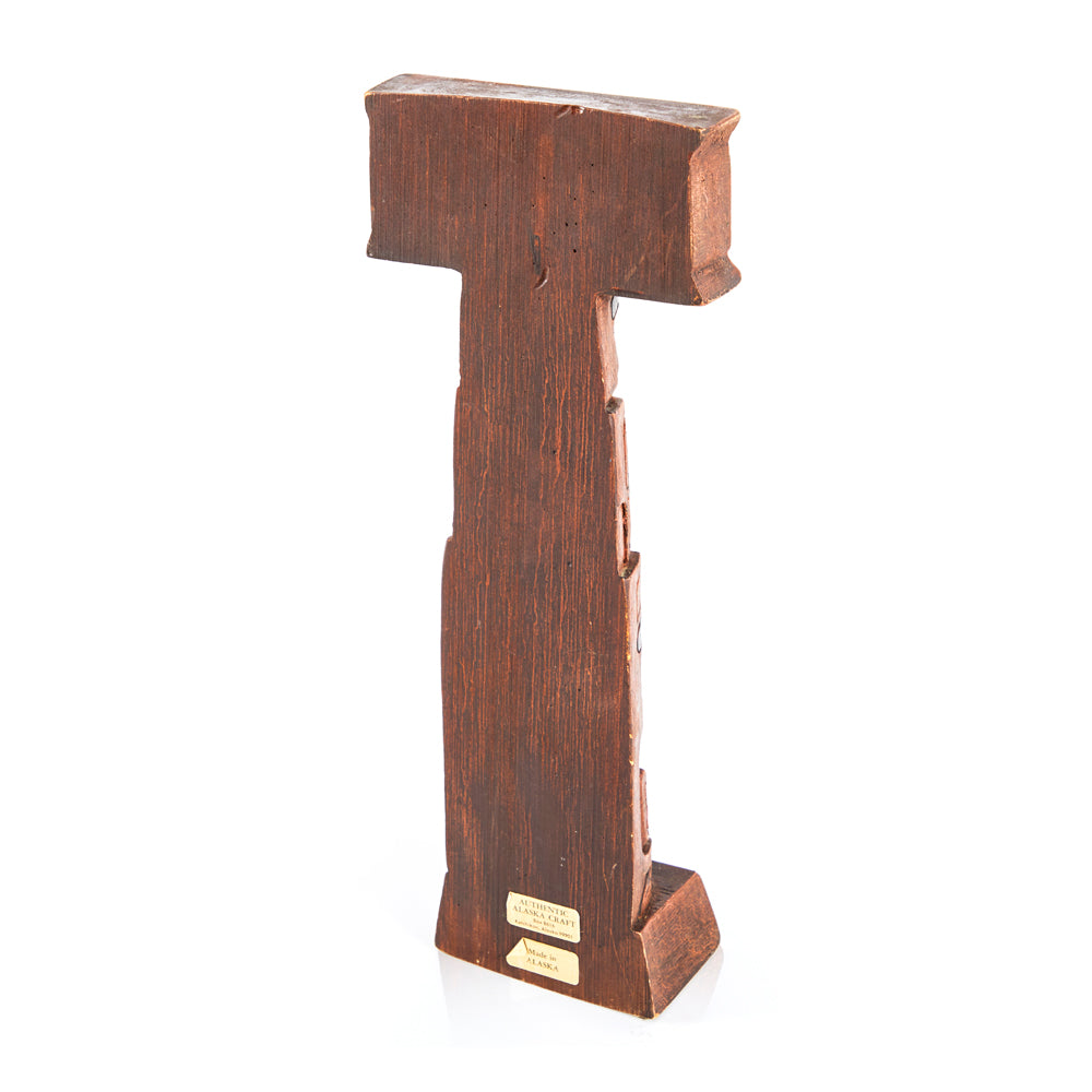 Wood Short T-Shaped Totem Pole