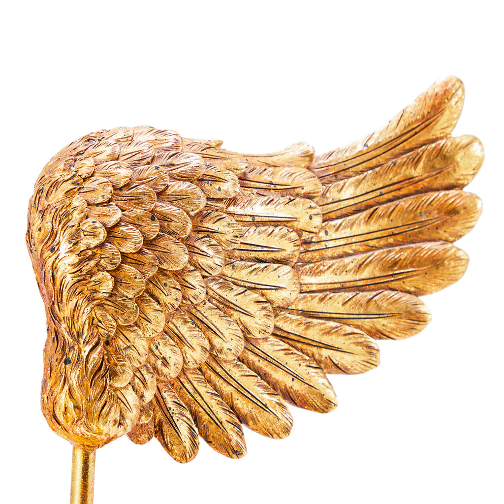 Golden Wing Sculpture