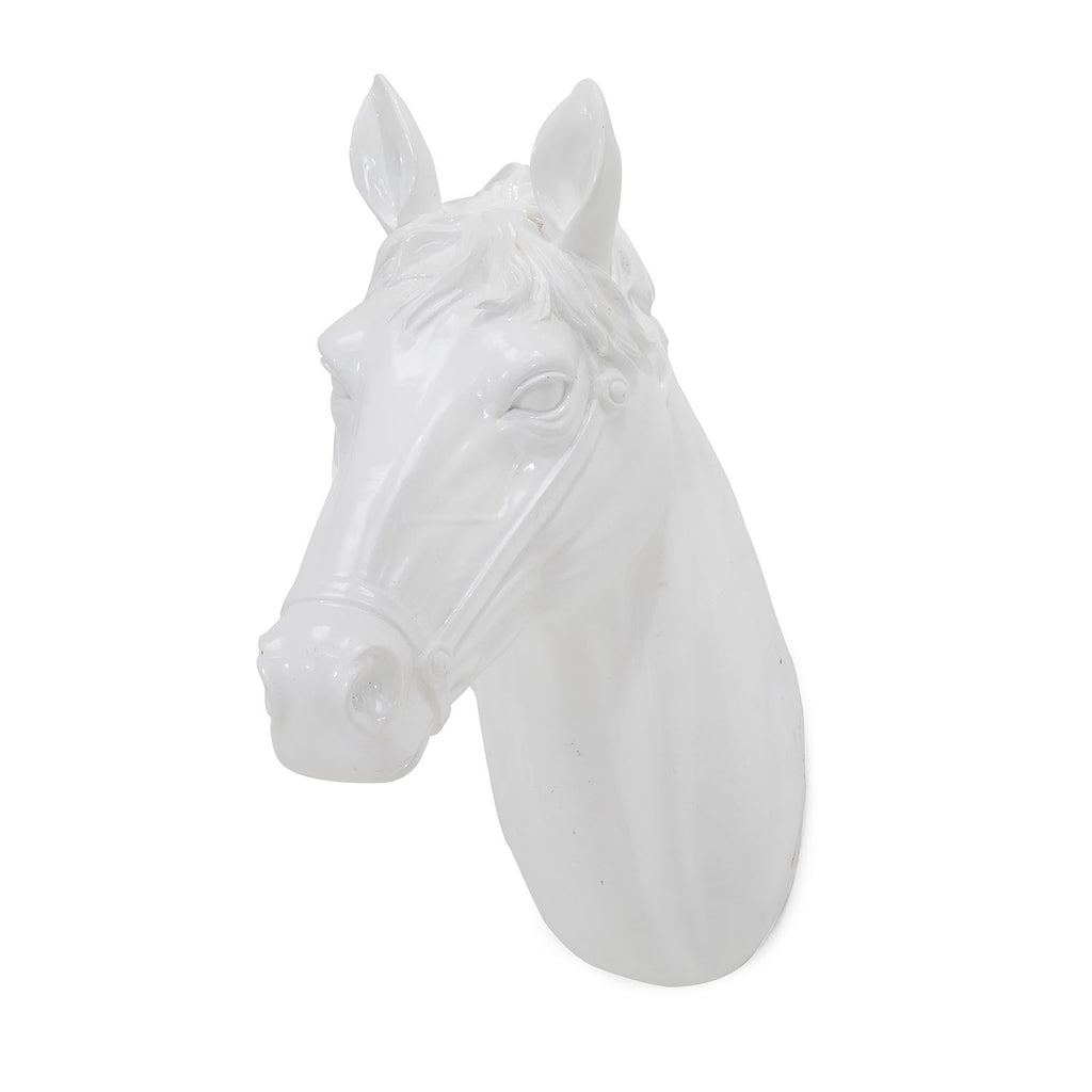 White Horse Head Wall Hanging