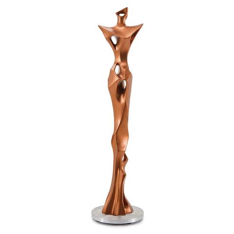 Bronze Abstract Female Figure Sculpture
