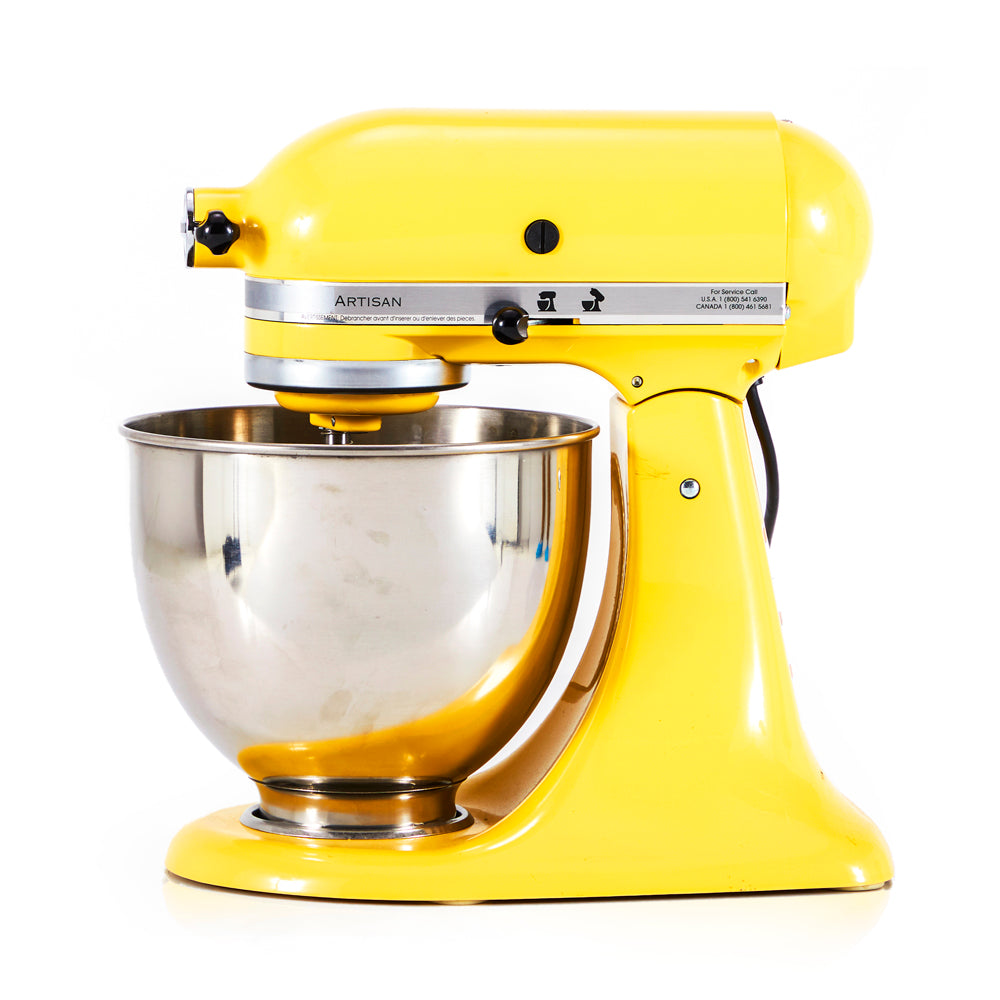 Yellow Modern Kitchen-Aid Mixer