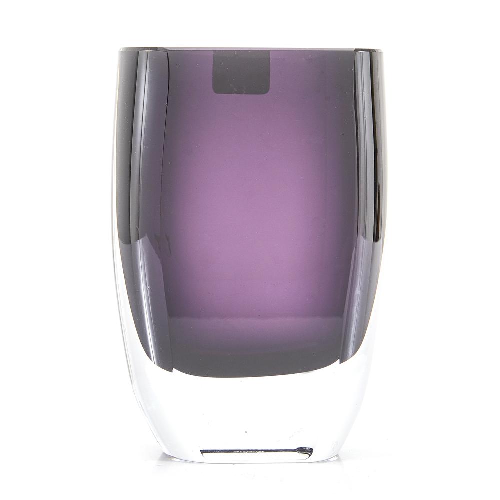 Purple Glass Vase (A+D)