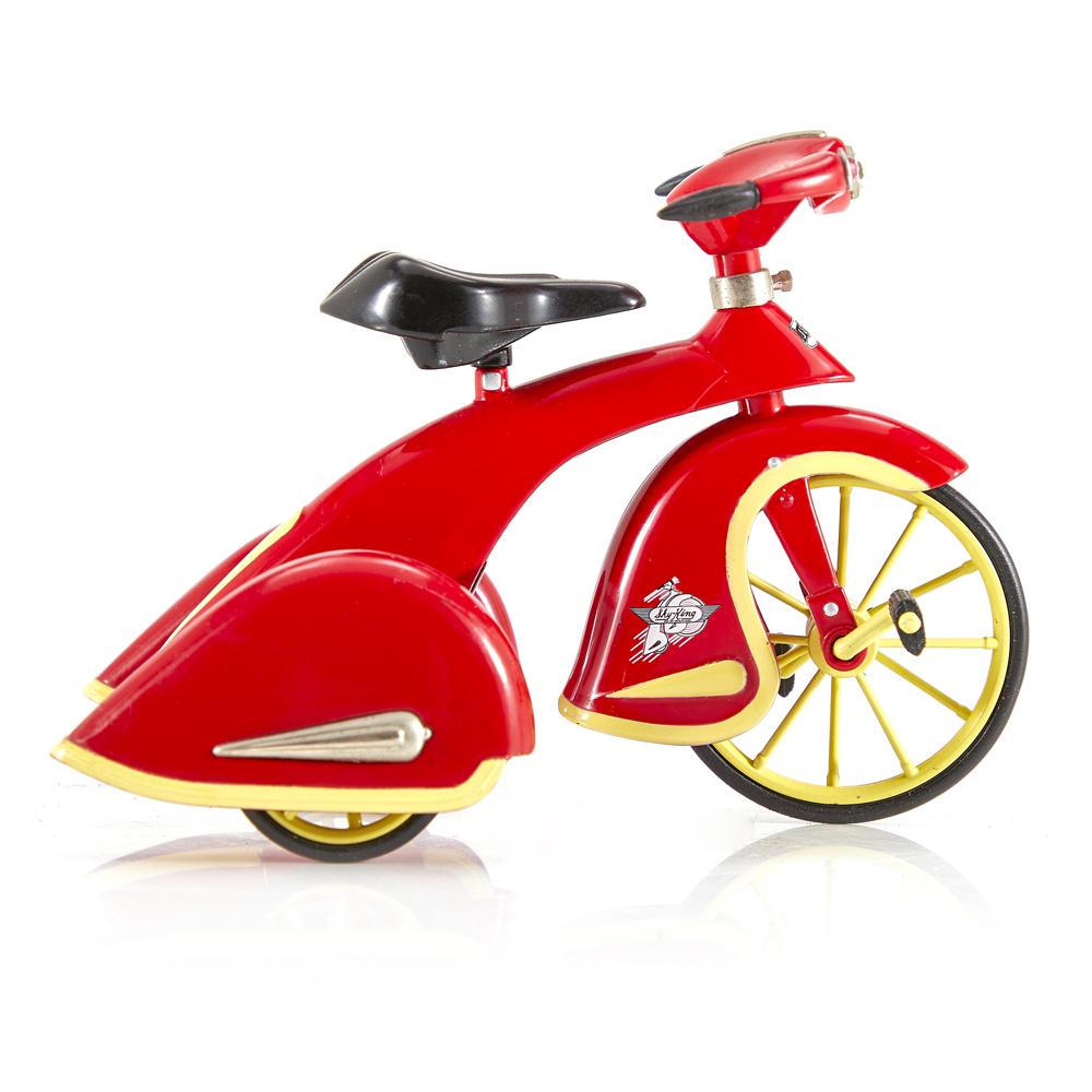 Red Plastic Toy Bike (A+D)