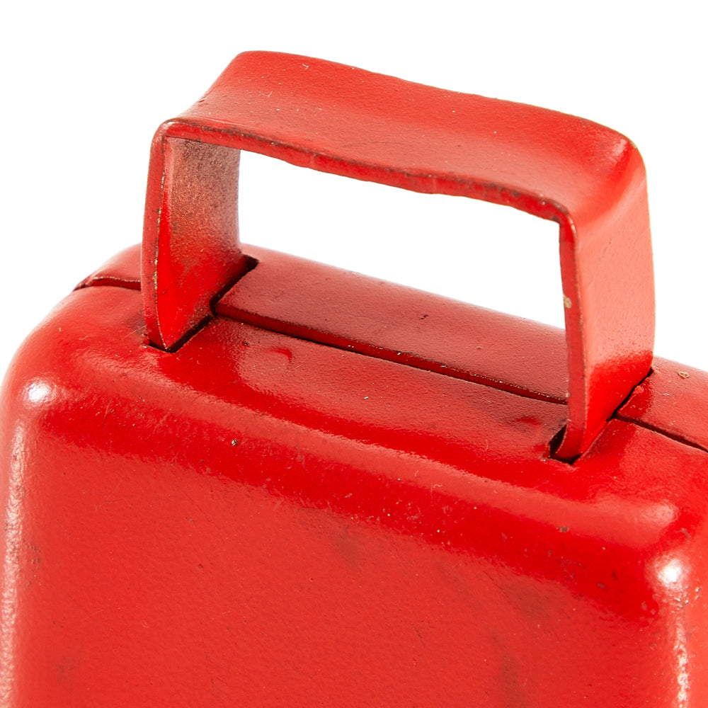 Red Metal Cowbell (A+D)