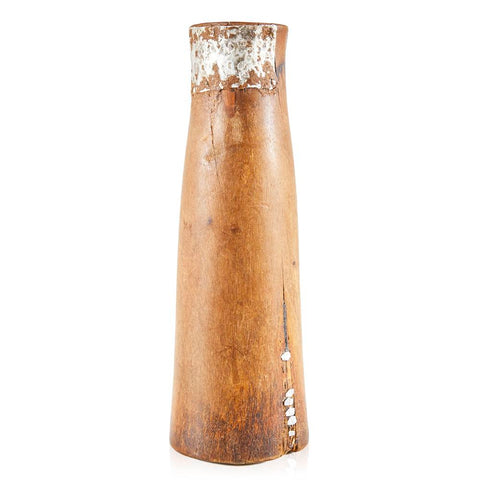Wood Tribal Tapered Vase (A+D)