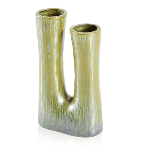 Green Ceramic Coral Vase (A+D)