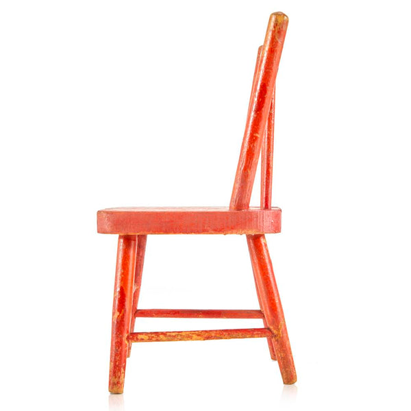 Red Miniature Chair 2 (A+D) - Gil & Roy Props