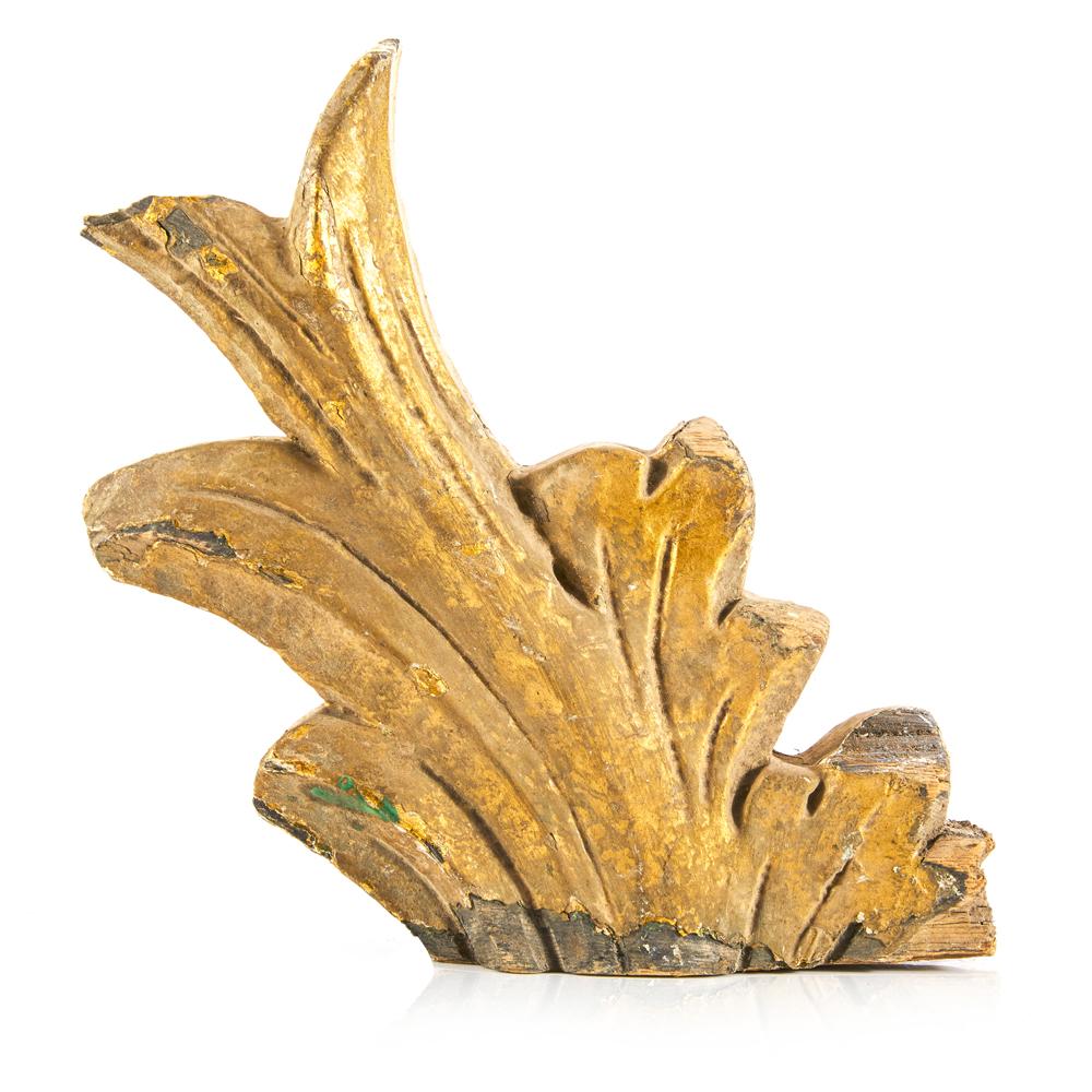 Wood Light Carved Decorative Leaf (A+D)