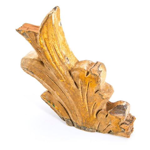 Wood Light Carved Decorative Leaf (A+D)