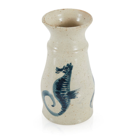 White Seahorse Vase (A+D)