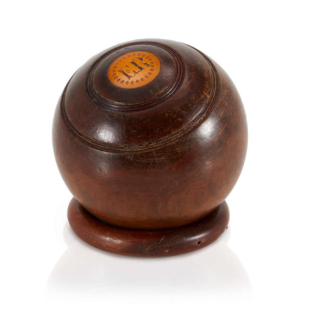 Brown Wood Paperweight (A+D)
