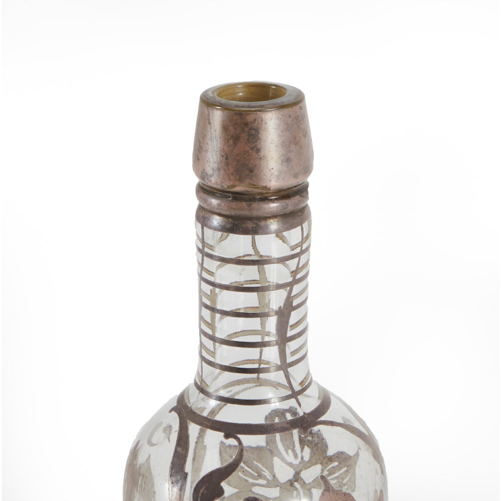 Glass Floral Bottle Vase (A+D)