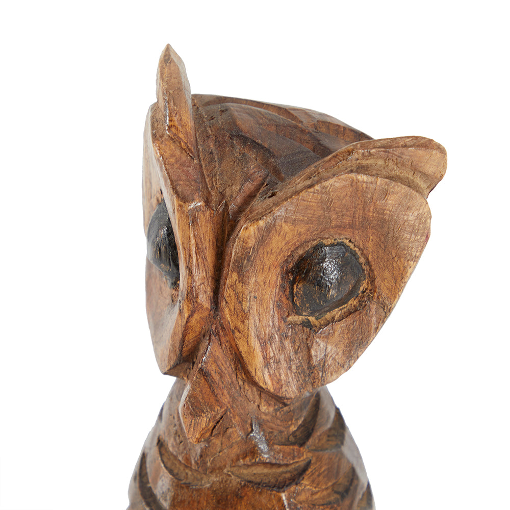 Brown Owl Sculpture (A+D)
