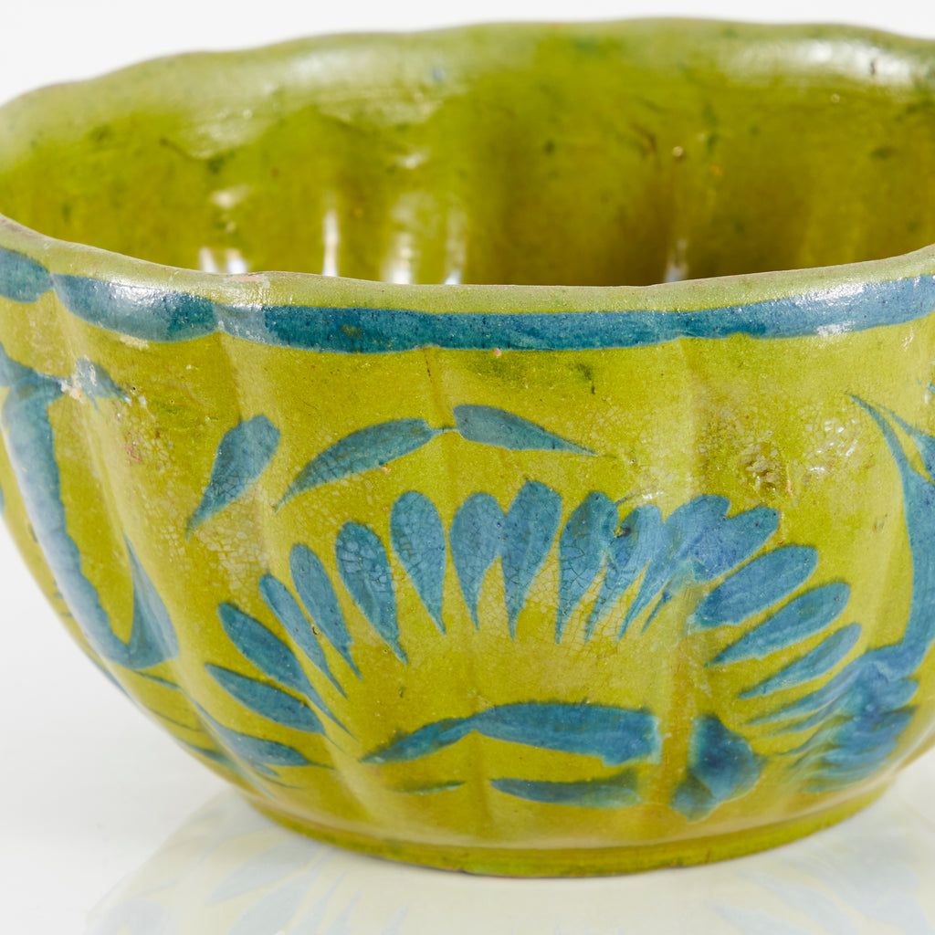 Green Painted Bowl (A+D)