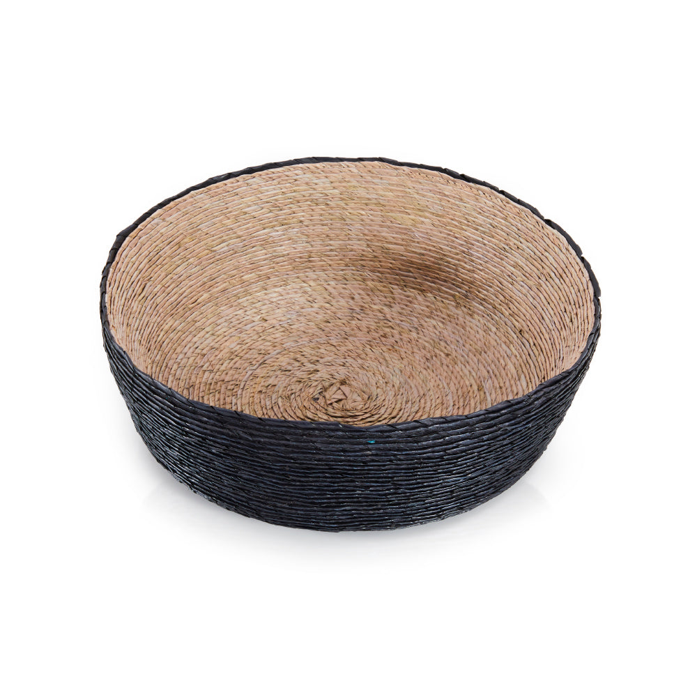 Black Woven Maize Basket (A+D)