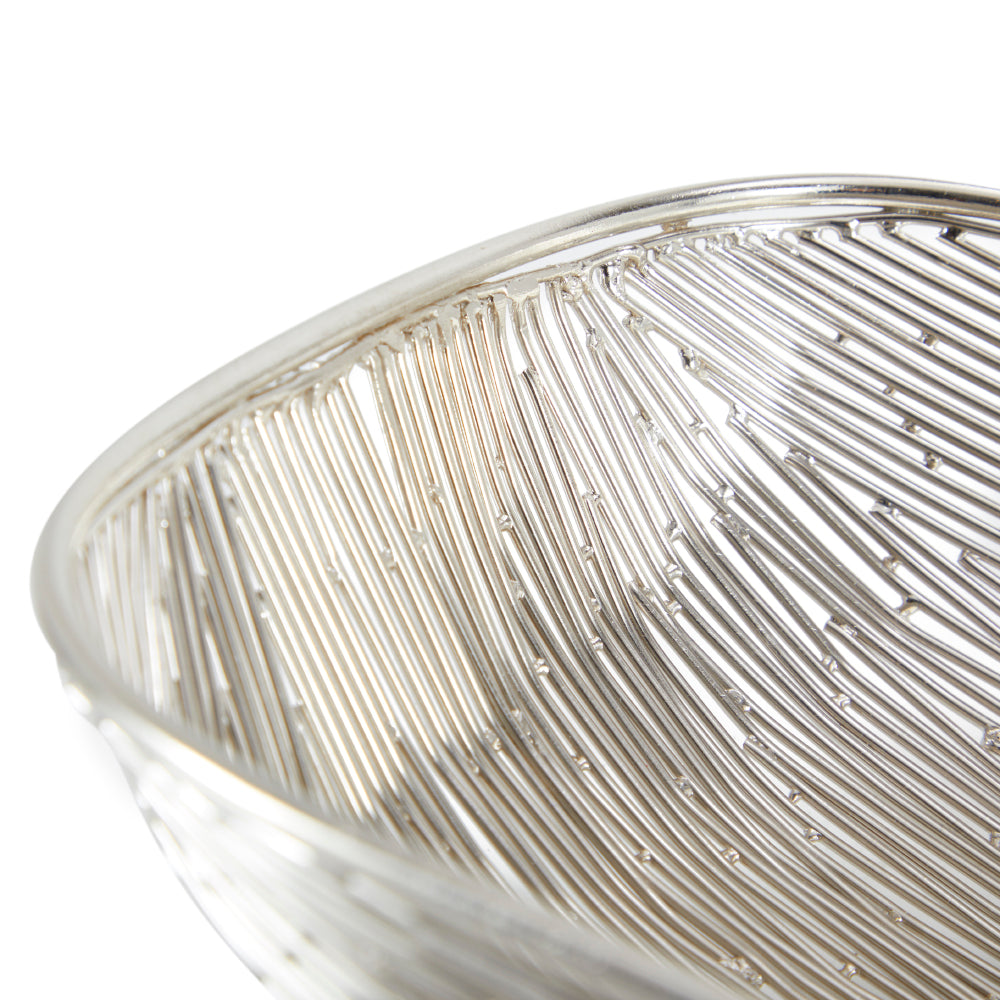 Silver Wire Basket Tray (A+D)