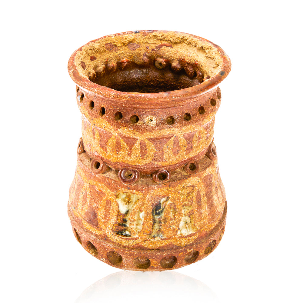 Terracotta Dimpled Vase (A+D)