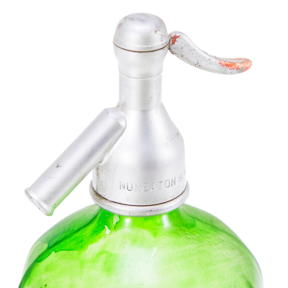 Green Glass Seltzer Bottle (A+D)