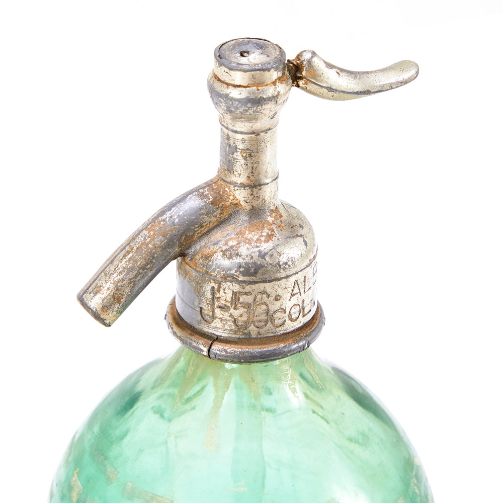 Multi Glass Seltzer Bottle - Turquoise (A+D)