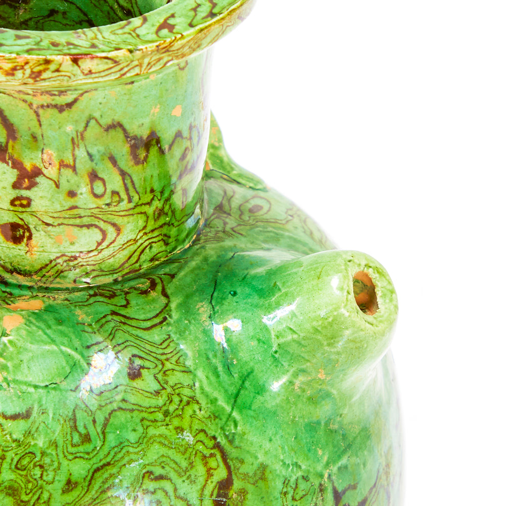 Green Large Japanese Vase (A+D)