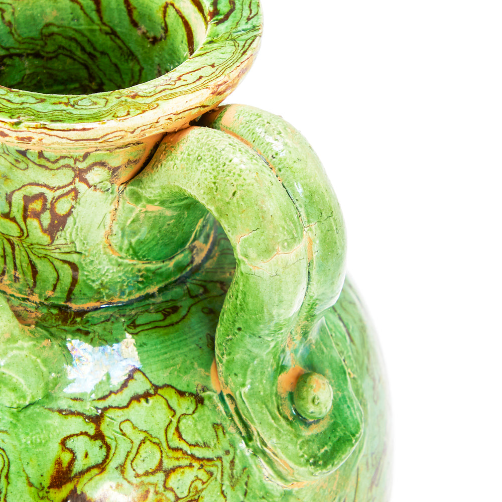 Green Large Japanese Vase (A+D)