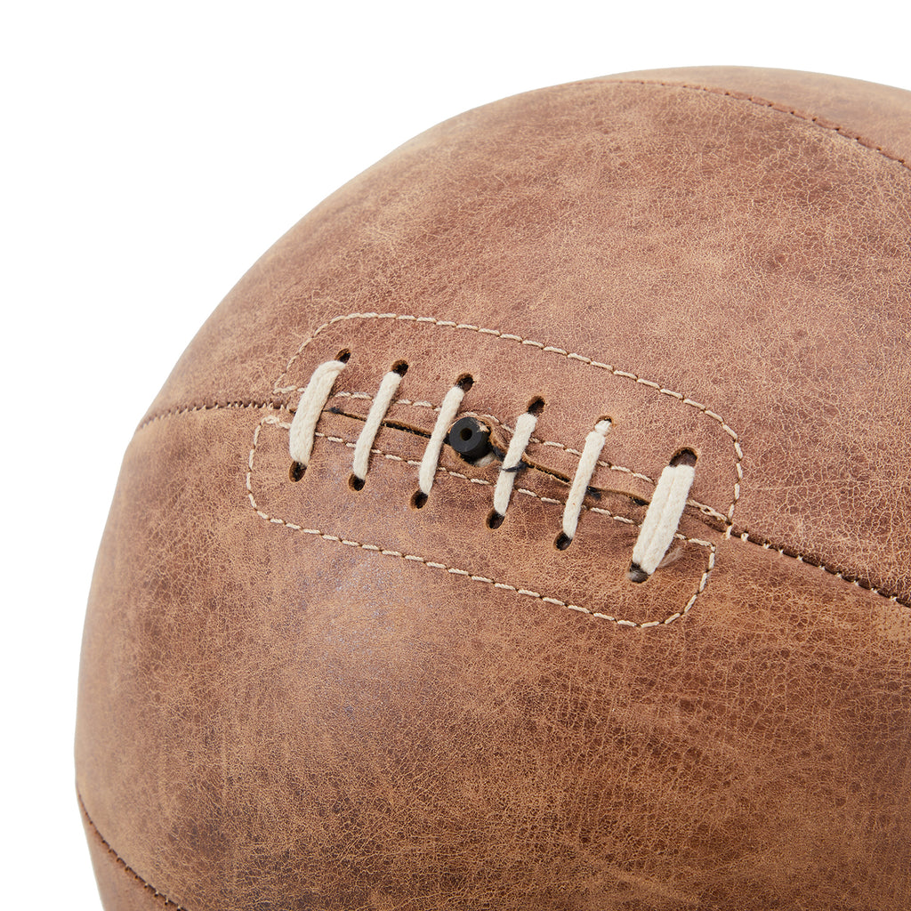Brown Vintage Leather Basketball (A+D)