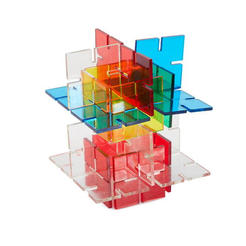 Multi-Color Plastic Puzzle Toy (A+D)