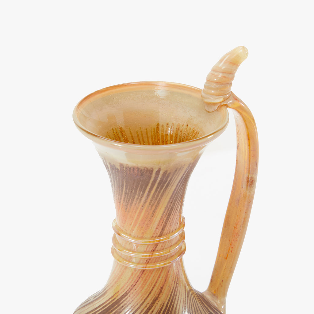 Tan Glass Vase