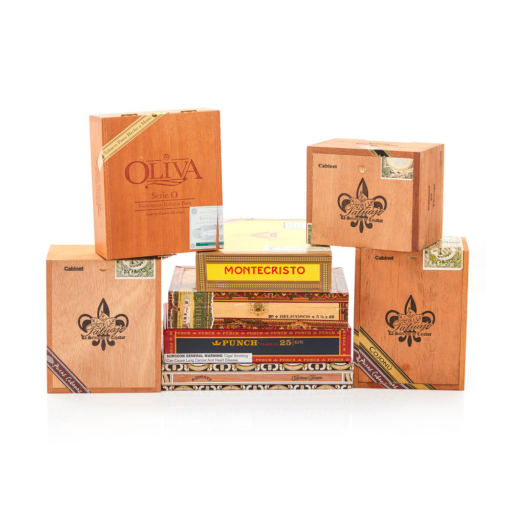 Wood 'Tatuaje' Cabinet Cigar Box (A+D)
