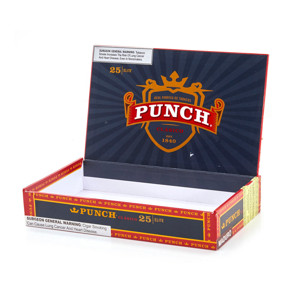 Blue 'Punch' Maduro Cigar Box (A+D)