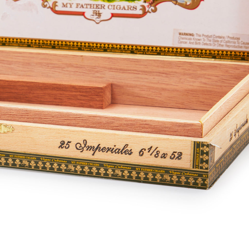 Wood 'Vegas Cubanas' Cigar Box (A+D)
