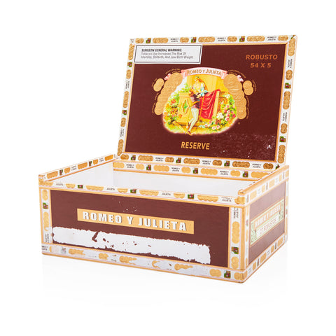 Brown 'Romeo Y Julieta' Cigar Box Small (A+D)